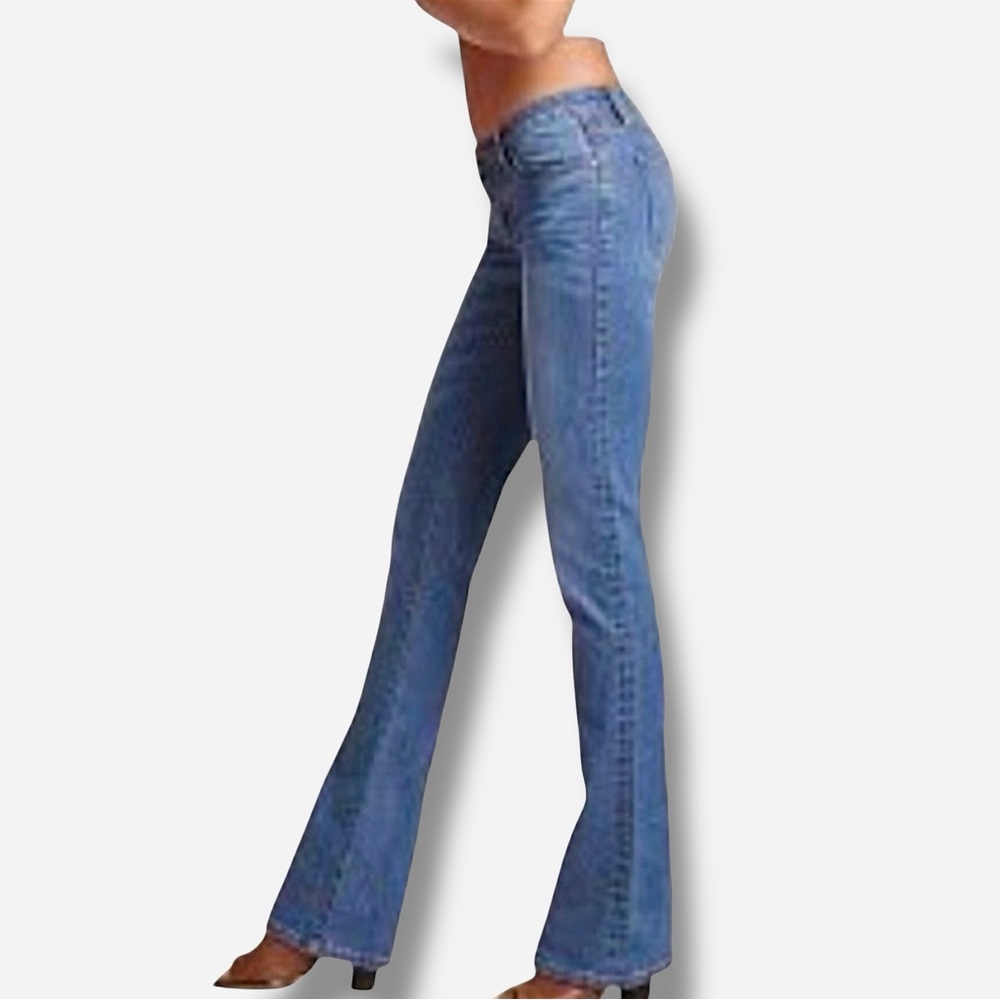 🌸Pink VS🌸 Blue Bootcut Fit Jeans Size 8 Slim Great Condition